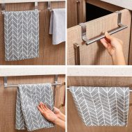 Over Cabinet Door Stainless Steel Towel Rack - Image 4