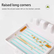 Non-Slip Heat-Resistant Kitchen Utensil Organizer Rack - Image 11