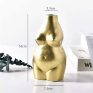 Feminine Curves Nude Female Ceramic Vase - Image 7