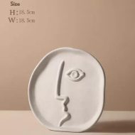 Abstract Face Ceramic Vase - Image 6