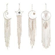 Night Sky Macrame Dreamcatcher Hanging Tapestry - Image 13