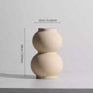 Hygge Abstract Ceramic Vase - Image 16