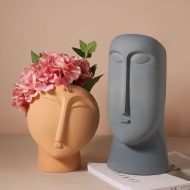 Landon Abstract Face Vases - Image 4