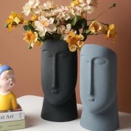 Landon Abstract Face Vases - Image 5