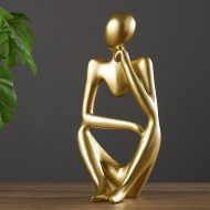 Abstract Thinker Figurine Sculpture - Image 14