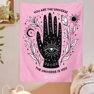 Magic Hand Pink Tapestry - Image 3