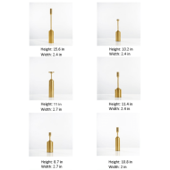 Gold Pillar Candle Holders - Image 14