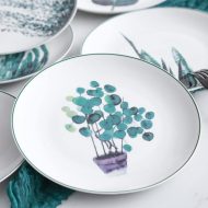 Tropical Minimalist Ceramic Plates - Image 5