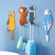 Flexible Adhesive Animal Fridge and Wall Hooks - Image 2