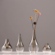 Silver Lining Glass Vase - Image 2