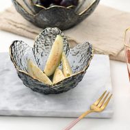 Textured Glass Flower Petal Bowls - Image 6