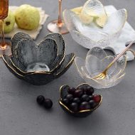Textured Glass Flower Petal Bowls - Image 7