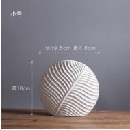 White Leaf Vases - Image 6
