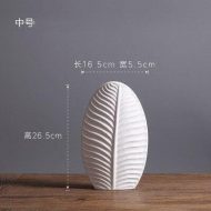 White Leaf Vases - Image 7