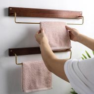 Beechwood Towel Rack - Image 3