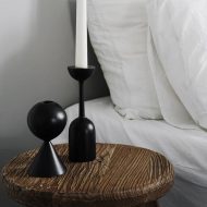 Ebony Taper Candle Holders - Image 4