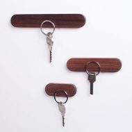 Magnetic Wooden Wall Key Holder - Image 5