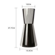 Black And White  Geometric Vases - Image 6