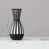 Black And White  Geometric Vases - Image 13