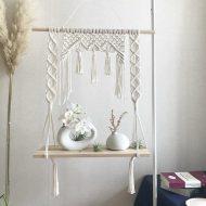 Bohemian Macrame Floating Shelf - Image 4