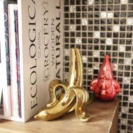 Ceramic Peeled Banana Flower Vase - Image 8