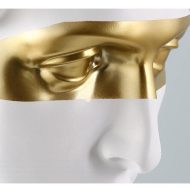 Florentine Gold Accent David Bust Statue - Image 12
