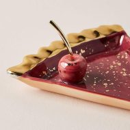 Cherry Pie & Apple Ceramic Dish - Image 5
