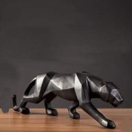 Geometric Panther Figurine - Image 2