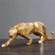 Geometric Panther Figurine - Image 4