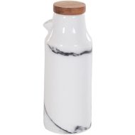 Ceramic Salt and Pepper Shaker + Oil and Vinegar Bottle Set - Image 4