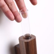 Wooden Wall Spear Vase - Image 8