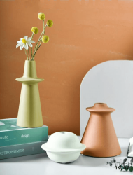 Astro Morandi Ceramic Vase Accents - Image 8