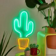 Cactus Neon Wall Art - Image 2