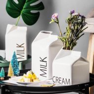 Cream Milk Vases - Image 2