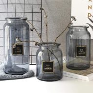 Ash Grey Table Vase
