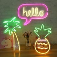 Palm Tree Neon Wall Art - Image 2