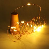 Patio Fairy Battery LED lights with Copper String - Image 2