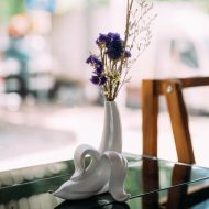 Ceramic Peeled Banana Flower Vase - Image 5
