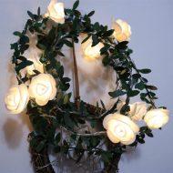 Rose Vine Garland LED String Lights - Image 5