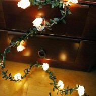 Rose Vine Garland LED String Lights - Image 6