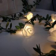 Rose Vine Garland LED String Lights - Image 4