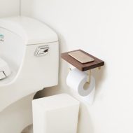 Multipurpose Wooden Toilet Roll Holder - Image 6