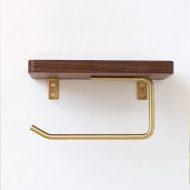 Multipurpose Wooden Toilet Roll Holder - Image 4