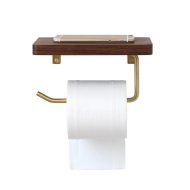 Multipurpose Wooden Toilet Roll Holder - Image 5