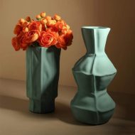 Alyx Textured Ceramic Vases - Image 2