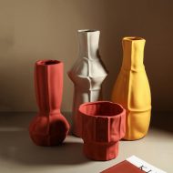 Alyx Textured Ceramic Vases - Image 6