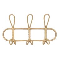 Rattan Trio Hook Wall Hanger - Image 5
