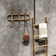 Rattan Trio Hook Wall Hanger - Image 4