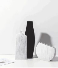 Abstract Texture Ceramic Vase - Image 4