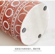 Native Tribal Pattern Ceramic Face Planter - Image 5